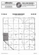 Tower City Township, Buffalo, Maple River, Directory Map, Cass County 2007